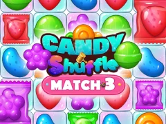 Xogo Candy Shuffle Match-3 en liña