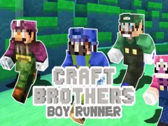 Craft Bros Boy Runner — لعبة مجانية اون لاين