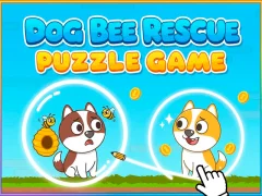 Dog Bee Rescue Puzzle Game