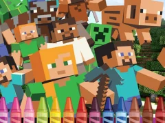 4GameGround Minecraft Coloring — 무료 온라인 게임