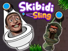 Skibidi Sling — bezmaksas tiešsaistes spēle