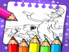 Cat In The Hat Coloring Book — free online game