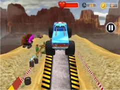 Monster Truck Tricky Stunt Race — لعبة مجانية اون لاين