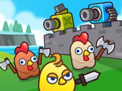 Merge Cannon: Chicken Defense – tasuta veebimäng