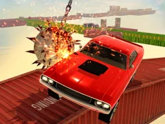 Impossible Classic Stunt Car — bezmaksas tiešsaistes spēle