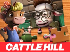 Cluiche Christmas at Cattle Hill Jigsaw Puzzle ar líne