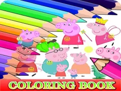 Spel Coloring Book for Peppa Pig online