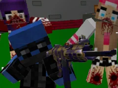 Blocky Combat SWAT Zombie Apocalypse — لعبة مجانية اون لاين