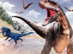 Deadly Dinosaur Hunter Shooter — لعبة مجانية اون لاين