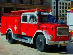Xogo Firetruck Puzzle en liña