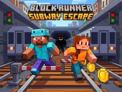 Logħba Block Runner: Subway Escape onlajn