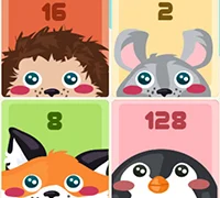 Spel 2048 Cuteness Edition på nätet