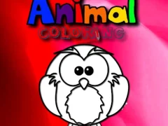 Gêm Animal Coloring ar-lein