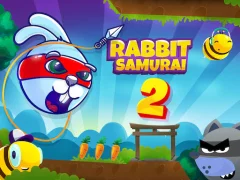 Rabbit Samurai 2 — لعبة مجانية اون لاين