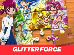 Cluiche Glitter Force Jigsaw Puzzle ar líne
