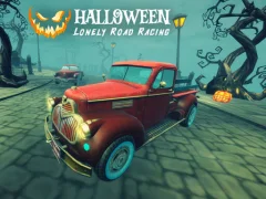 Xogo Halloween Lonely Road Racing en liña