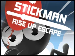 Stickman Rise Up Escape — bezmaksas tiešsaistes spēle