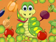 Trò chơi Vegetable Snake trực tuyến