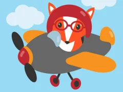 Cute Planes Coloring — free online game