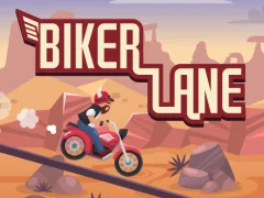 Biker Lane — لعبة مجانية اون لاين