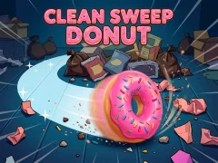 Clean Sweep Donut — безплатна онлайн игра