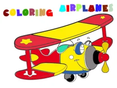 游戏Coloring Book Airplane在线