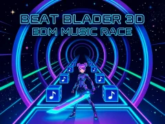 Jwèt Beat Blader 3D EDM Music Race sou entènèt