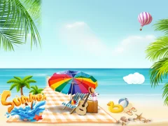 Spill Summer Beach Slide online