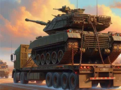 Tank Transporter — لعبة مجانية اون لاين