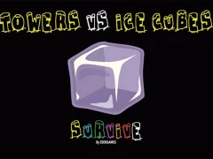 Jwèt Towers vs Ice Cubes sou entènèt