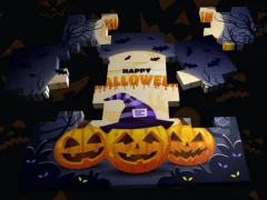 3D Halloween Jigsaw 3D Halloween Jigsaw