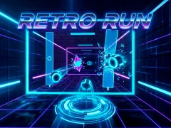 Peli Retro Run verkossa