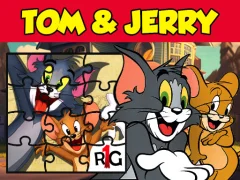 Cluiche Tom & Jerry Jigsaw Puzzle ar líne