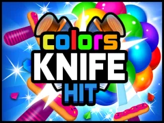 Trò chơi Knife Hit Colors  trực tuyến