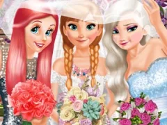 खेल Bride and Bridesmaides Dress up ऑनलाइन
