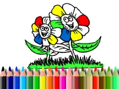 游戏Back to School: Flowers Coloring在线