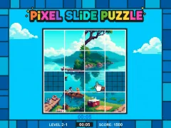Pixel Slide Puzzle