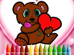 Animals Valentine Coloring — free online game