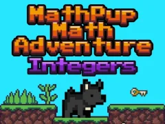 Spel MathPup Math Adventure Integers på nätet