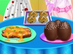Sisters Happy Easter Delicious Food 2 เกมออนไลน์