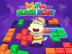 Hra Wolfoo Block Blast