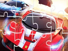 Racing Crash Jigsaw – kostenloses Online-Spiel