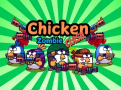 Jwèt Chicken Zombie Clash sou entènèt
