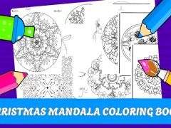 Christmas Mandala Coloring Book — free online game