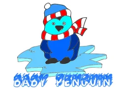 游戏Baby Penguin Coloring在线