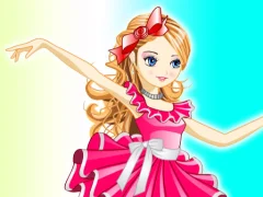 Xogo Dancer Girl Dress Up en liña
