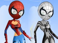 Xogo Spider Girl Dress Up en liña