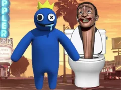 Rainbow Monster VS Skibidi Toilet — 無料オンラインゲーム