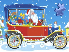 Christmas Cars Jigsaw – kostenloses Online-Spiel