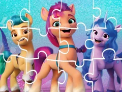 Xogo Magic Pony Jigsaw en liña